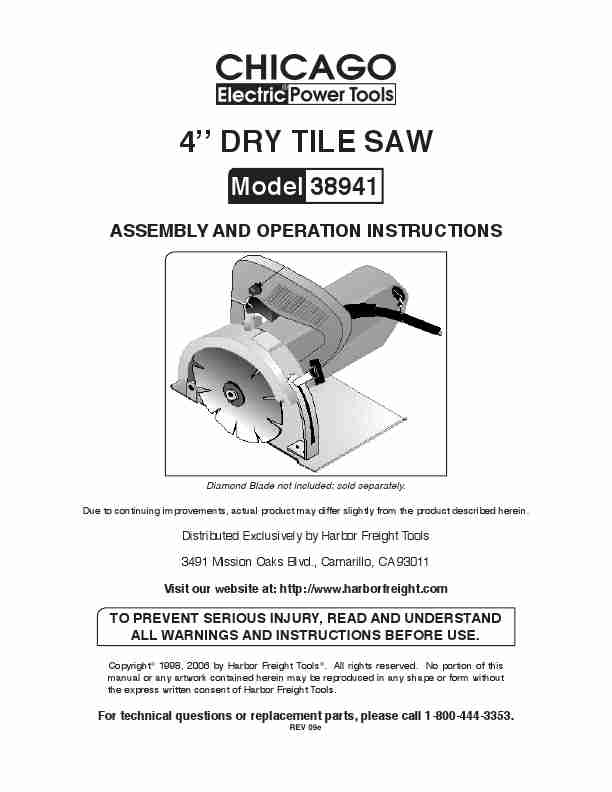 Chicago Electric Saw 38941-page_pdf